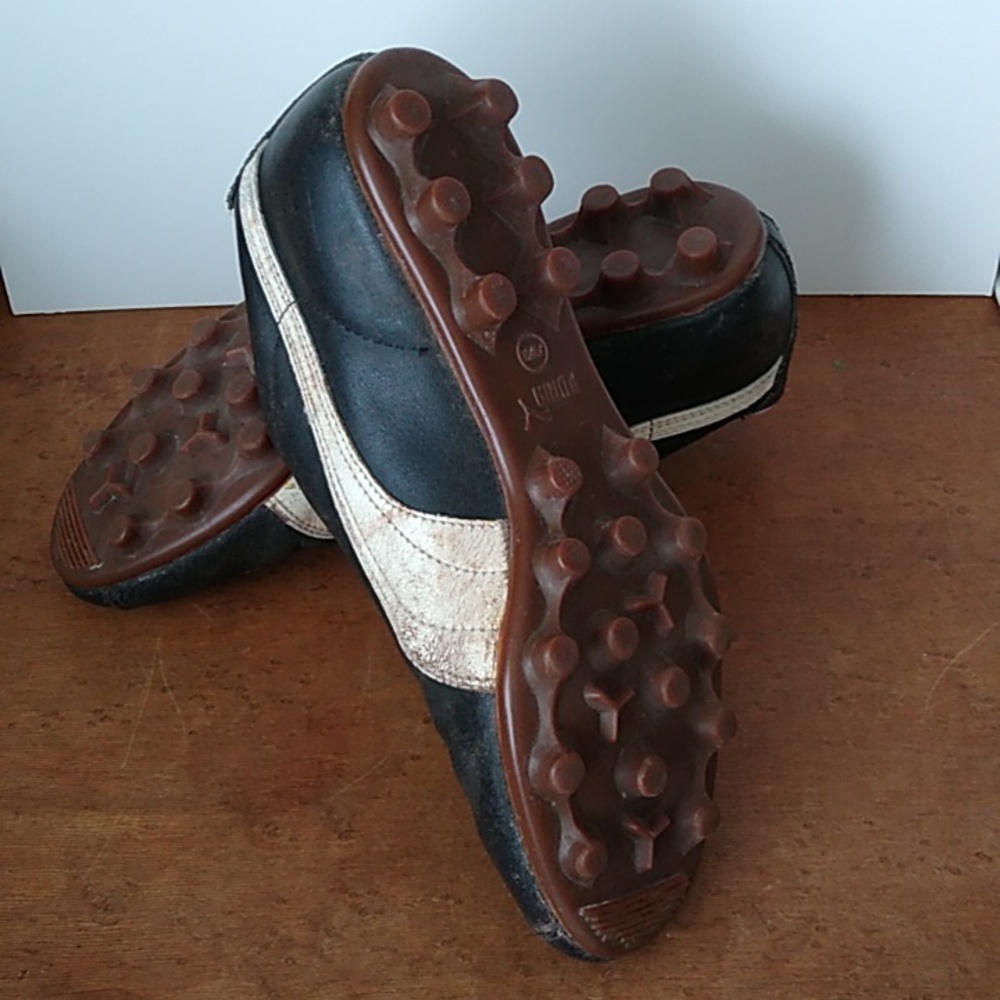 VTG LEATHER PUMA "Pioneer" SOCCER CLEATS - Picture 10 of 11